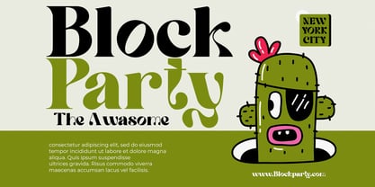 Quowist Display Font Poster 2