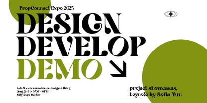 Quowist Display Font Poster 4