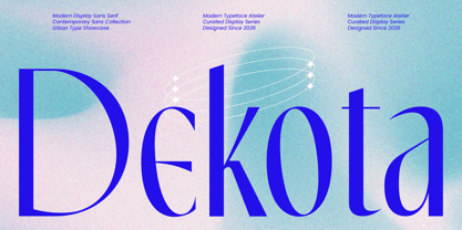 Dekota Font Poster 1