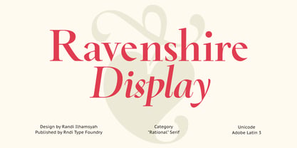 Ravenshire Font Poster 1