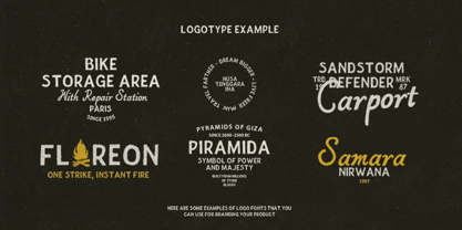 Highland Wanders Font Poster 3