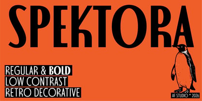 Spektora Font Poster 1