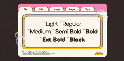 GC Bumble Font Poster 10