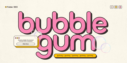 GC Bumble Font Poster 11