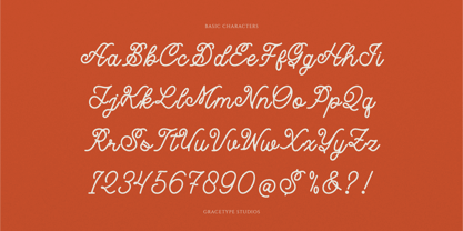 Caniora Florents Font Poster 10