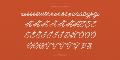 Caniora Florents Font Poster 11