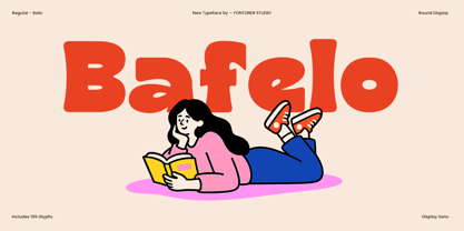Bafelo Font Poster 1