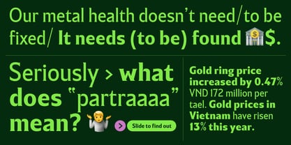 Partra Font Poster 6