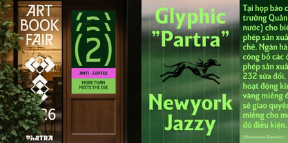 Partra Font Poster 9