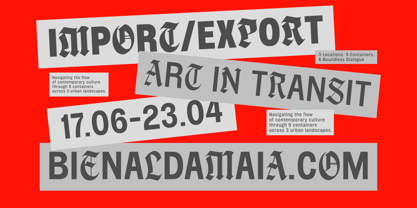 K73 Hogan Grotesk Font Poster 6