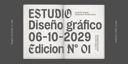 K73 Hogan Grotesk Font Poster 7