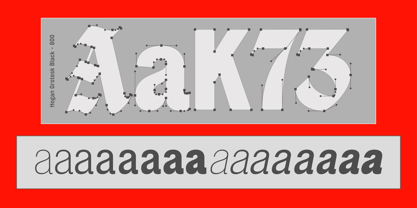 K73 Hogan Grotesk Font Poster 3