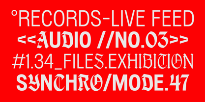 K73 Hogan Grotesk Font Poster 15