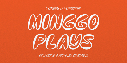 Minggo Plays Font Poster 1