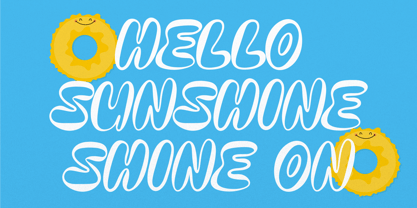 Minggo Plays Font Poster 6