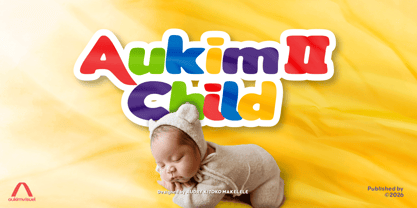 Aukim II Child Font Poster 1