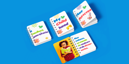 Aukim II Child Font Poster 3