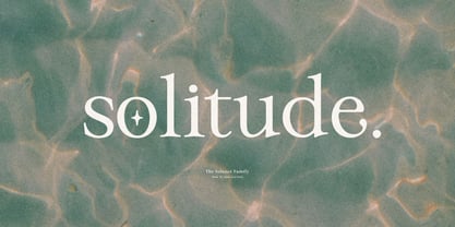 Solance Serif Font Poster 6