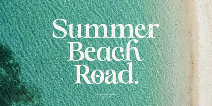 Solance Serif Font Poster 10