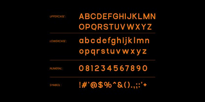 Zorvain Font Poster 2