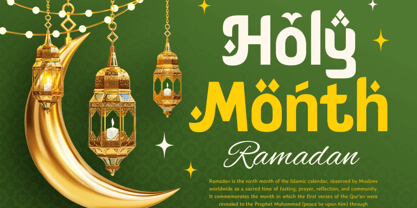 Holfont Font Poster 7