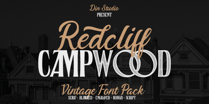 Redcliff Campwood Font Poster 1