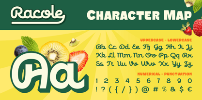 Racole Font Poster 2