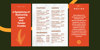 Orlive Font Poster 10