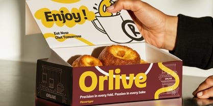 Orlive Font Poster 12