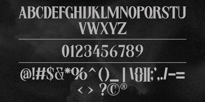 Desdemona Font Poster 9