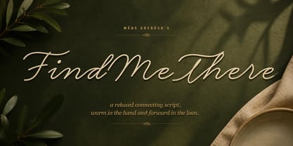 Find Me There Font Poster 1