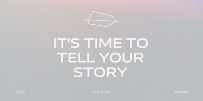 Profa Font Poster 2