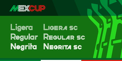 Mexcup Font Poster 2