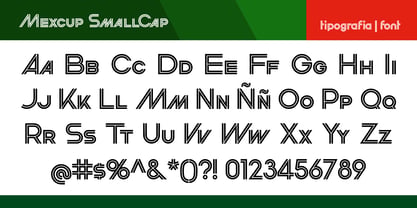 Mexcup Font Poster 3