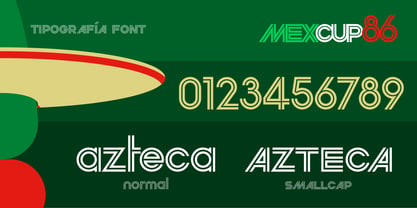 Mexcup Font Poster 7