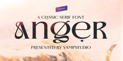 Anger Font Poster 1