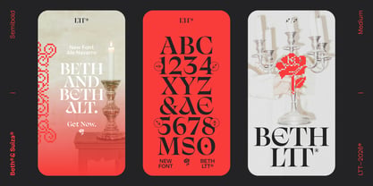 Beth Font Poster 8