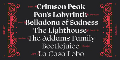 Beth Font Poster 11