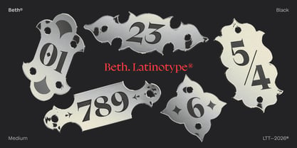 Beth Font Poster 7