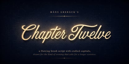 Chapter Twelve Font Poster 1
