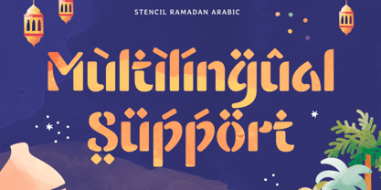 Amiret Font Poster 6