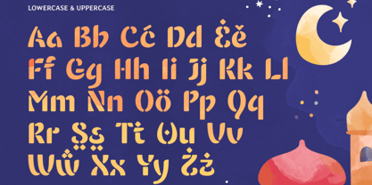 Amiret Font Poster 2