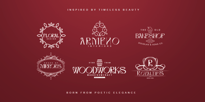 Arunela Font Poster 8