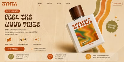 Mignova Font Poster 4