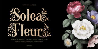 Mozathia Font Poster 2