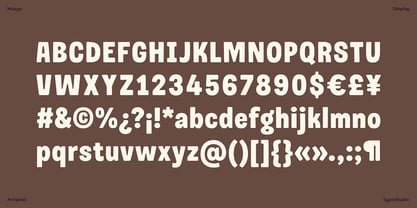 Musgo Font Poster 4