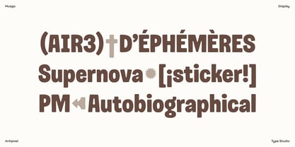 Musgo Font Poster 8