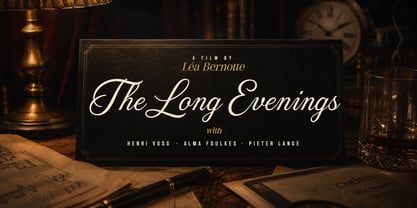 Verandah Reverie Font Poster 2