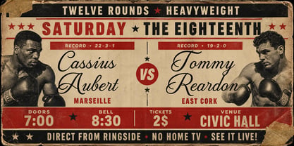 Verandah Reverie Font Poster 9