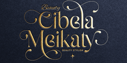 Melgank Font Poster 11